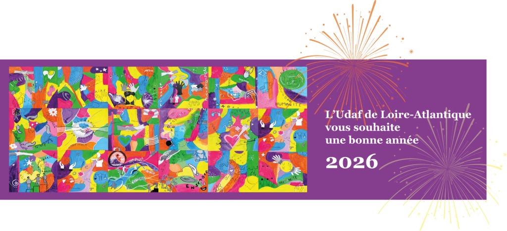 Fresque coloré pour la nouvelle année 2026.