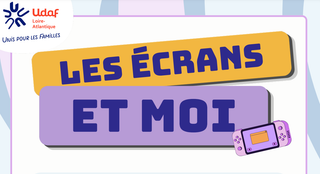 Affiche de l'événement "Les écrans et moi"
